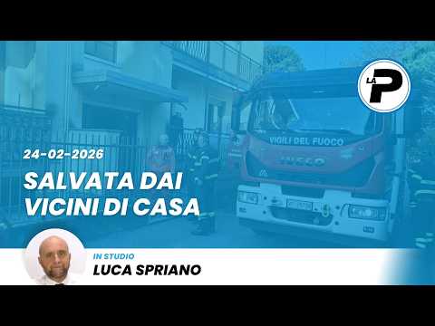 Tg Prealpina - Salvata dai vicini di casa