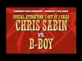 Chris Sabin Vs B Boy PWG CRUISIN FOR A BRUISIN 01 07 2006 FULL MATCH