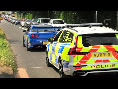 CRAZY Modified Cars Leaving a Car Show In STYLE! - BHP Fuel Fest 2022