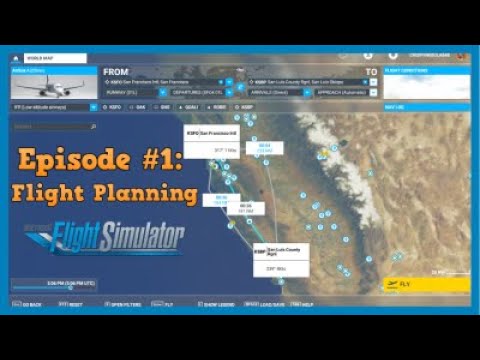 Tutorial #1 - How to Create a Flight Plan - Microsoft Flight Simulator
