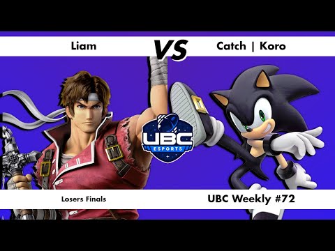 UBC Weekly #72 Losers Finals - Liam (Richter) Vs. Catch | Koro (Sonic) - SSBU