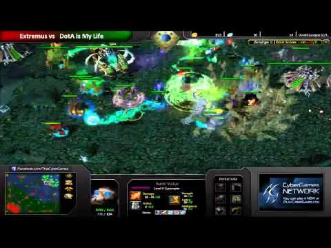 CGnetworkTV GMPGL July DotA 2013 - Extremus vs DotA is my life