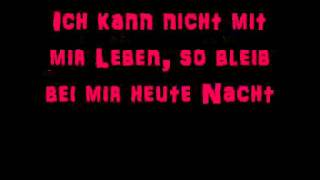Bring Me The Horizon - Don't Go (Deutsche Übersetzung / German Lyrics!!!!!)