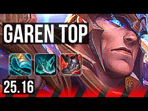 GAREN vs GANGPLANK (TOP) | EUW Master | 25.16