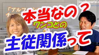 【ワンちゃんとの主従関係】について考える。ほんとに必要？