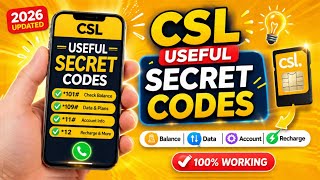 CSL Prepaid Hong Kong Secret Codes: Check Balance and Activate Data 2026