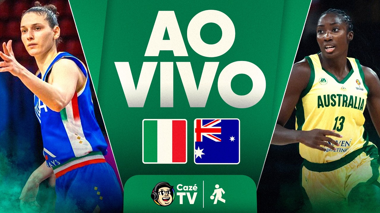 JOGO COMPLETO: ITÁLIA X AUSTRÁLIA | COPA DO MUNDO DE BASQUETE FEMININO 2026 | 2ª FASE