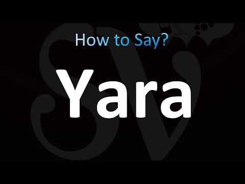 How to Pronounce Yara (CORRECTLY!)