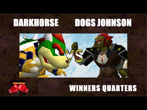 RNS6 Winners Quarters - Darkhorse (Bowser) Vs. Dogs Johnson (Bowser, Ganondorf) Smash Remix - SSB64