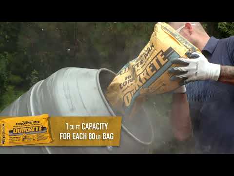 Fast Setting Concrete Mix