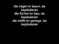 Tocotronic- Kapitulation lyrics 