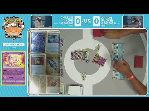 TCG Charlie Kerr Vs Aaron Rucker 2023 Pokémon Toronto Regional Championships Swiss R9