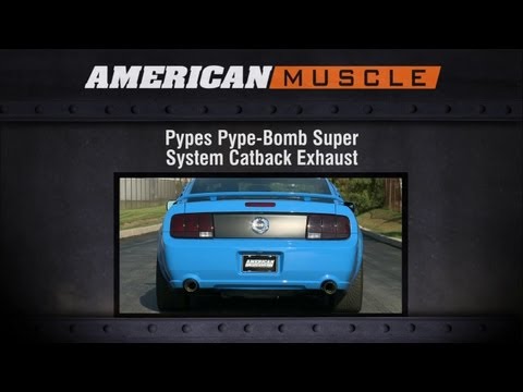 2005-2010 Mustang Pypes Exhaust Sound Clip Pype-Bomb Super System Catback (GT) Review