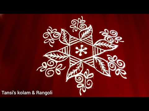 # marghazhi kolams#Pongal kolam #2021#Sankranti kolam #tansi's kolam & rangoli #new year kolam