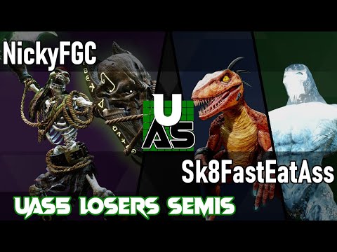 UAS5 TOP 8 - NickyFGC vs. Sk8FastEatAss [Match 12/14 - Losers Semis]