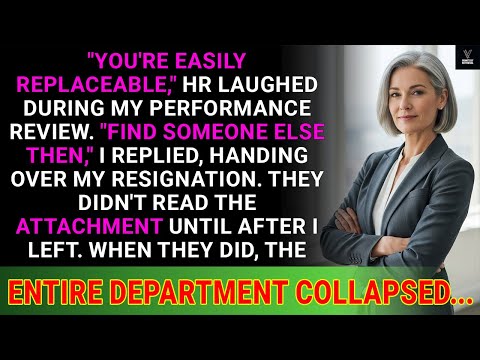 HR Said I Was "Easily Replaceable"—My Resignation Letter Had One Shocking Attachment