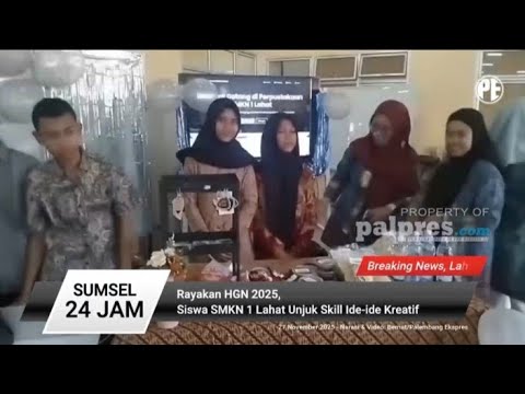 Rayakan HGN 2025, Siswa SMKN 1 Lahat Unjuk Skill 