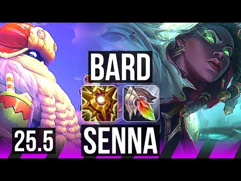 BARD & Caitlyn vs SENNA & Jhin (SUP) | 5/2/17 | KR Master | 25.5