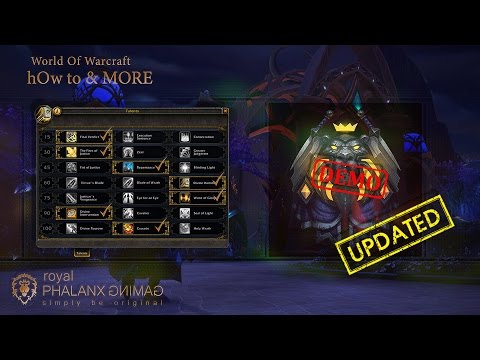 Legion 7.1.5-The Nighthold Raid-Retribution Paladin Macros-LIVE DEMO