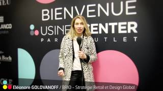 preview picture of video 'Culture Outlet #2 - Design global du nouvel Usines Center Paris Outlet by Brio'