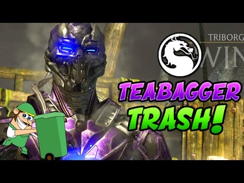 TEABAGGER TRASH GETS TAKEN OUT - Mortal Kombat X "Reptile" Gameplay (Mortal Kombat XL)