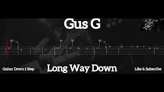 Gus G - Long Way Down ( Tab Guitar )