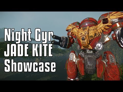 Night Gyr Jade Kite NTG-JK  Guide and Showcase - MechWarrior Online