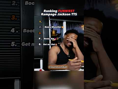Ranking FUNNIEST Rampage Jackson TTS Moments! 🤣🤣🎙️ #shorts #ufc