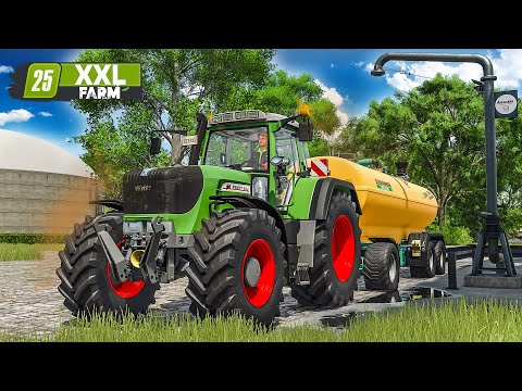 Baustart, neues XXL-Feld und Gärrest-Action! | XXL Farm #55 | FARMING SIMULATOR 25