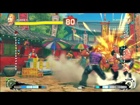 SSF4 Rank Match  gatorinnguru (CD)  vs  HurtfulShingo (AB)