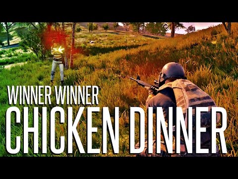 WINNER WINNER CHICKEN DINNER - PlayerUnknown's Battlegrounds AWM Sniper Gameplay