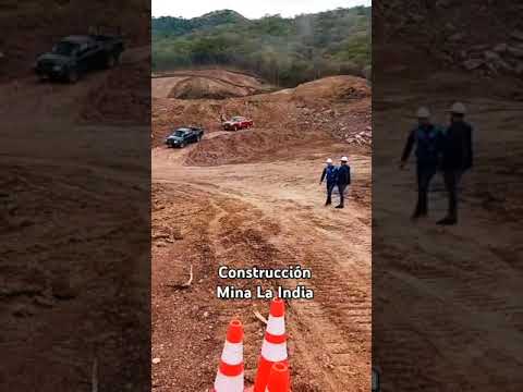 Construcción Mina La India, municipio Santa Rosa del Peñón #León #Nicaragua #reporteni #12Mayo2025