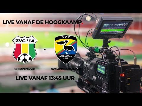 Live vanaf de Hoogkaamp: SJO ZVC'14 VR1 - DVC Appingedam VR1