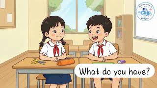 E3. Unit 8. What school things do you have?