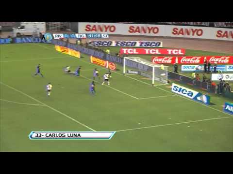 Gol de Luna. River 2 - Tigre 1. Fecha 3. Torneo Final 2013. Fútbol Para Todos
