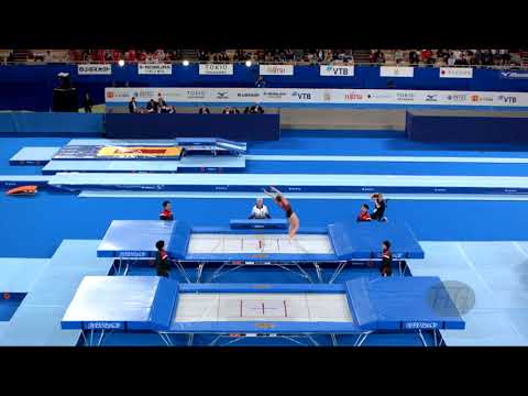 MACLENNAN Rosannagh (CAN) W - 2019 Trampoline Worlds, Tokyo (JPN) - Qualification Trampoline R2