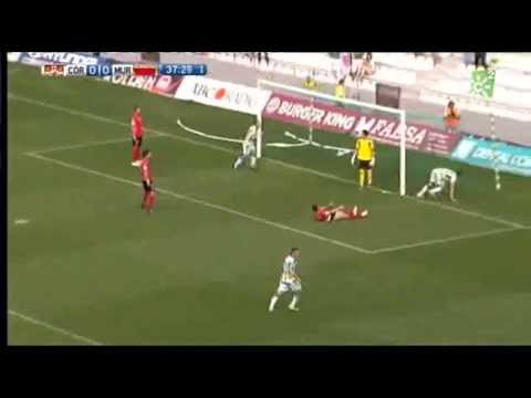 Gol de Charles CORDOBA CF   REAL MURCIA