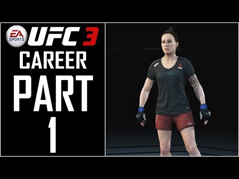 EA Sports UFC 3 - Career (Female) - Let's Play - Part 1 - "Fighter Creation" | DanQ8000