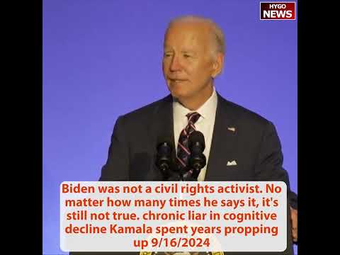 Biden repeated civil rights activist; Kamala's past support of $trillion reparations plan