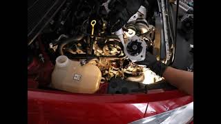 Dodge Dart 1.4 Turbo Timing Belt + Multiair Filter Replacement (Part 2 of 3)