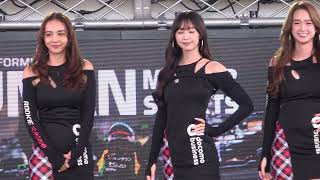 2024 SUPER FORMULA Rd.6/7 FUJI RQ03 #14 太田麻美 林紗久羅 瀬野ユリエ 初澤彩花 ルーキープリティー 日曜日レースクイーンステージ 4K