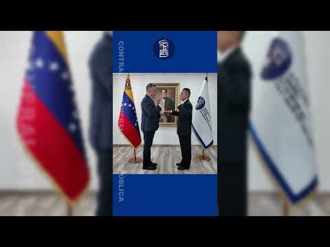 Juramentación contralor del municipio Tulio Febres Cordero del estado Bolivariano de Mérida