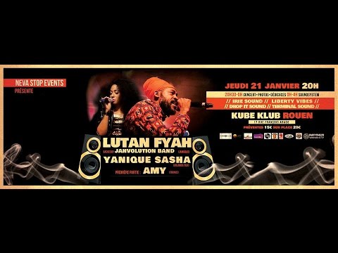 Mathieu Ruben , Brave Heart & Yanique Sasha backed by Jahvolution Band- 21/01/2016.