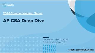 AP CSA Deep-Dive thumbnail