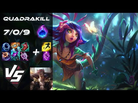 MID Neeko vs Sett [QUADRAKILL] - EU Grandmaster Patch 14.5.1