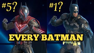 Ranking Every Batman Character (Worst To Best) - Injustice 2 Mobile