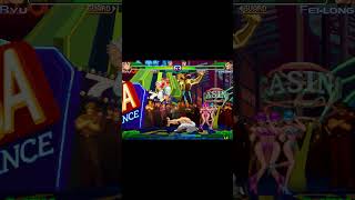 SFZ3UPPER/ぶっ壊れフェイロン！？(下中P食らい判定/急な遅延) #shorts #zero3 #alpha3 #streetfighter #fighting #collection