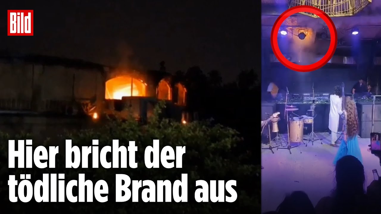 Goa, Indien: Mehrere Opfer bei Feuerkatastrophe in Nachtklub