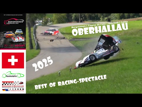 Bergrennen Oberhallau 2025 | Best of Action Crash und Spektakel | Schweizer Meister | RaceMedia 24