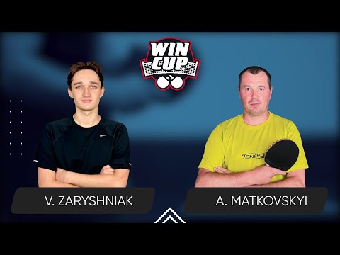 09:45 Vadym Zaryshniak - Andrii Matkovskyi West 2 WIN CUP 18.03.2024 | TABLE TENNIS WINCUP
